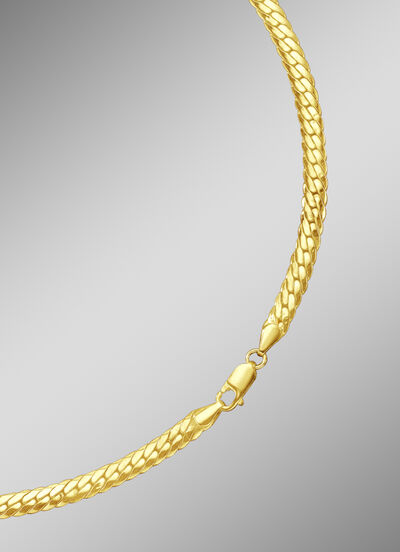 Enge Panzerkette mit Karabinerverschluss 