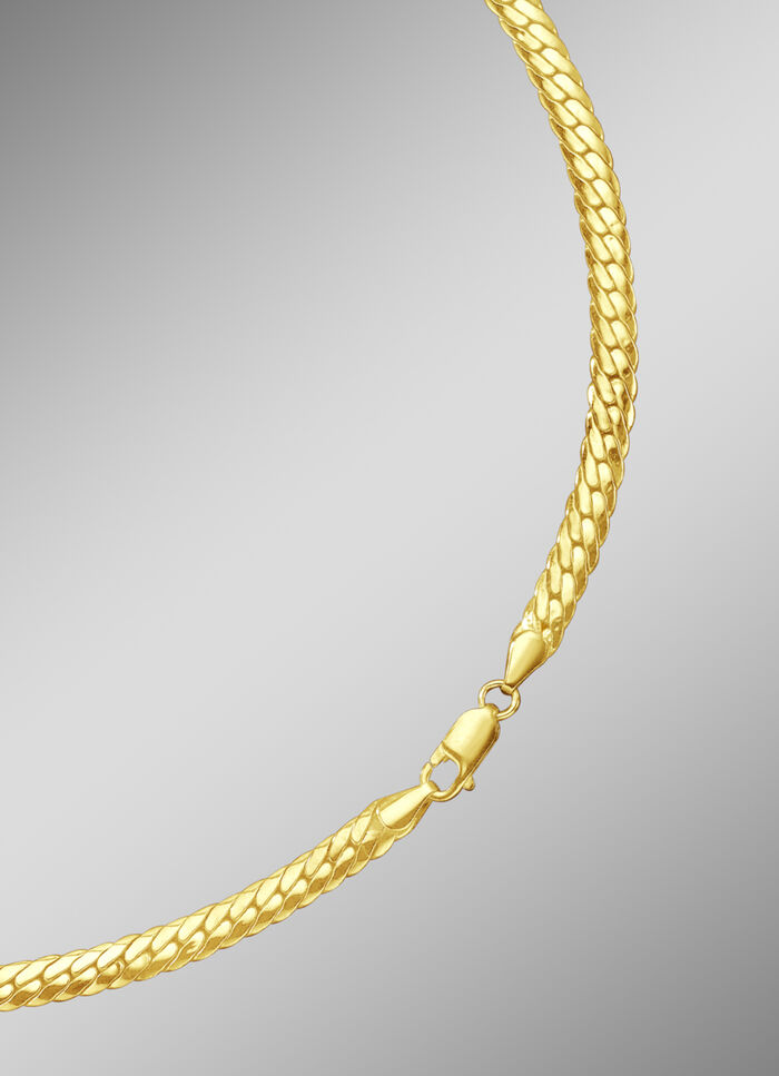 Enge Panzerkette mit Karabinerverschluss 