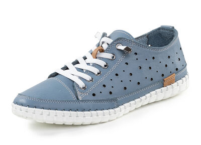 Gemini, sommerliche Damen-Schnürschuhe, Weite G, mit herausnehmbarem Fußbett 