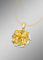 Anh&auml;nger im Blumen-Design 