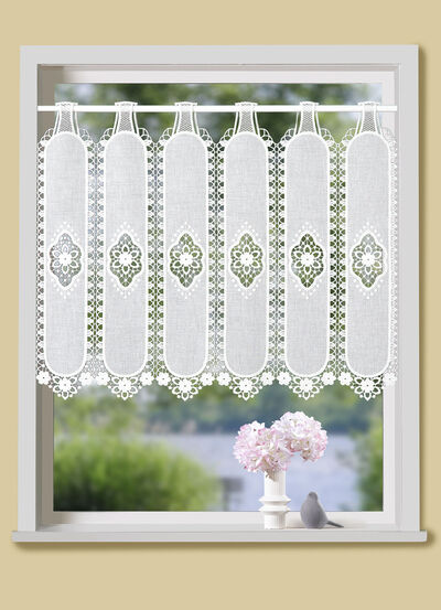 Kurzstore mit Stangendurchzug und gebogtem Abschluss 