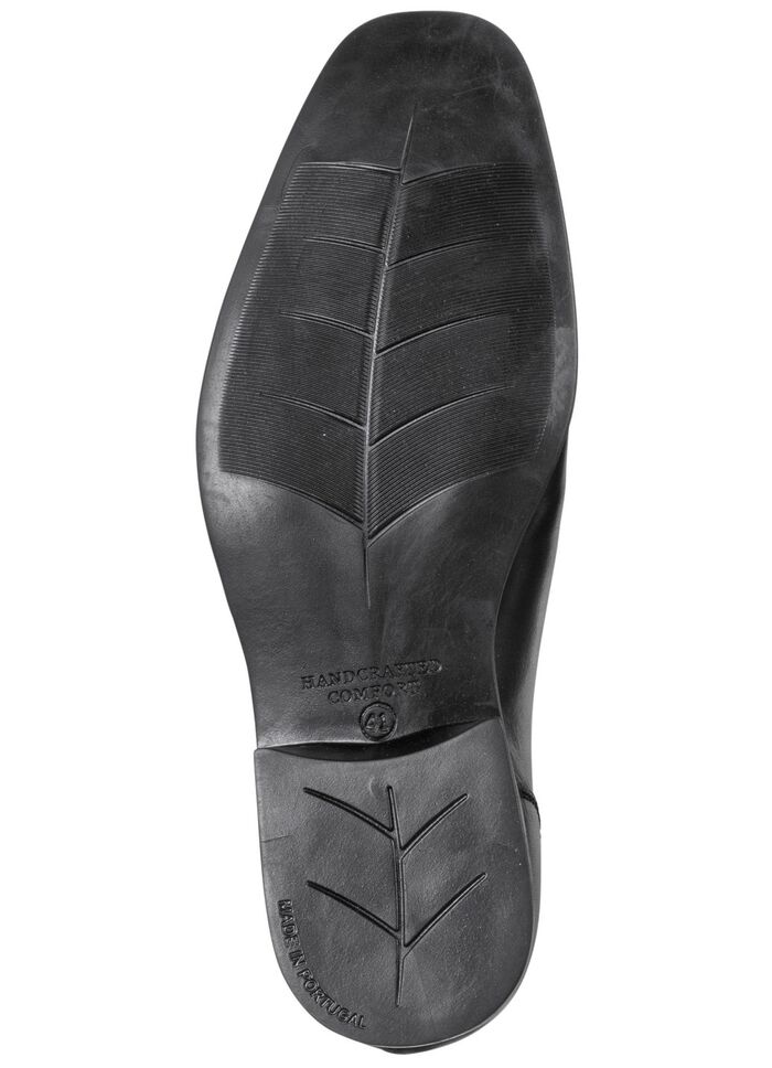 Slipper aus Rind-Nappaleder SCHWARZ