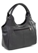 Laurina, Tasche, Damen, aus Leder SCHWARZ