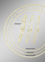 Elegantes 6-teiliges Schmuck-Set aus Silber 