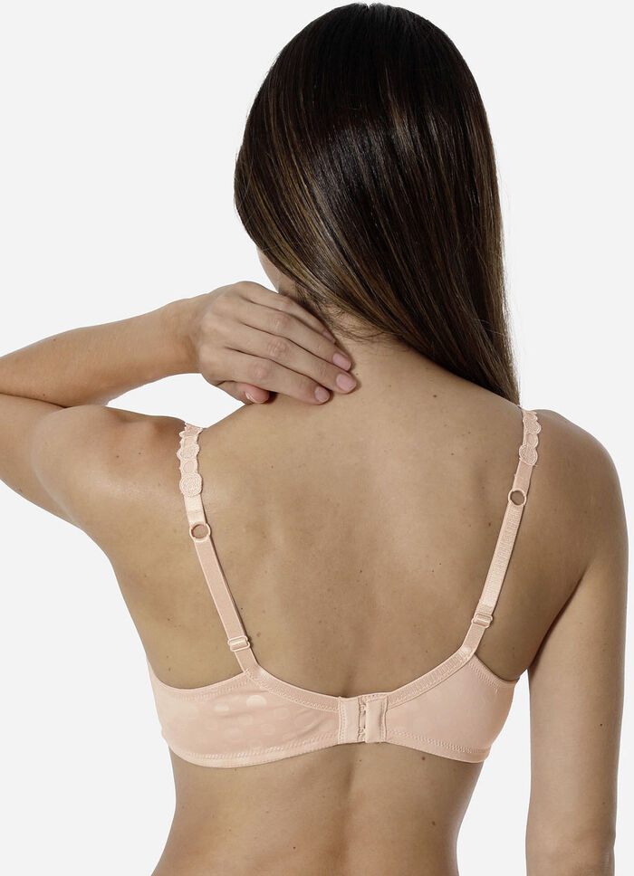 Sassa Bügel-BH mit hübscher Elastikspitze 