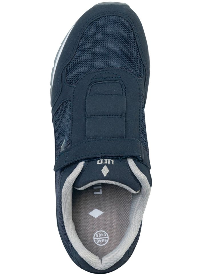 Slipper aus Nubuk- und Textilmaterial MARINE