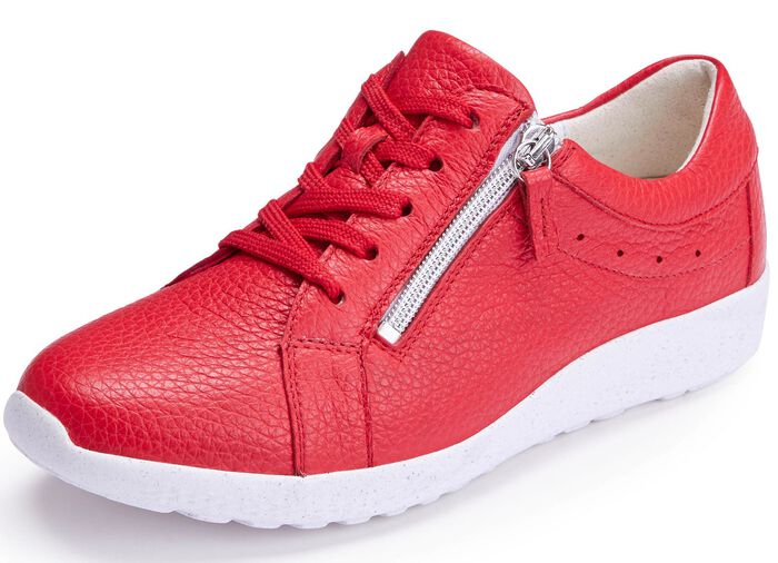 Waldl&auml;ufer, bequeme Damen-Schn&uuml;rschuhe, Weite K, mit herausnehmbarem Fu&szlig;bett 