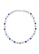 Halskette mit Kristalle 