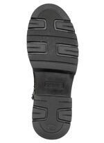 Waldläufer, bequeme Damen-Stiefeletten, Winterschuhe, Weite H, mit herausnehmbarem Fußbett SCHWARZ