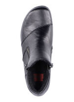 Rieker Bootie mit Ziersteppung SCHWARZ