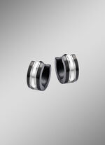 Glänzende Klappcreolen 