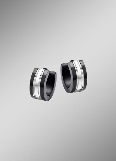 Glänzende Klappcreolen 