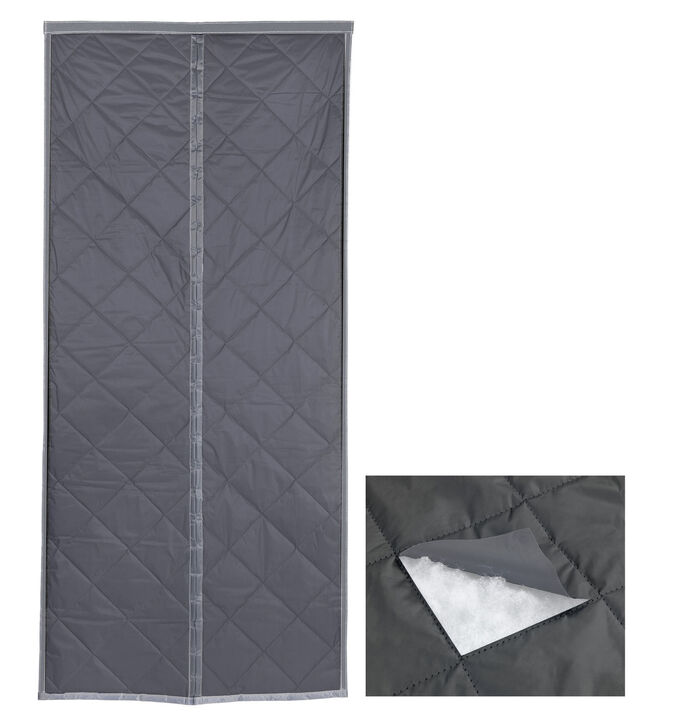 Ganzjahres-Magnetvorhang 2-in-1mit Kälte- und Hitzeschutz 