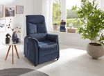TV-Sessel mit Motor und Aufstehhilfe DUNKELBLAU