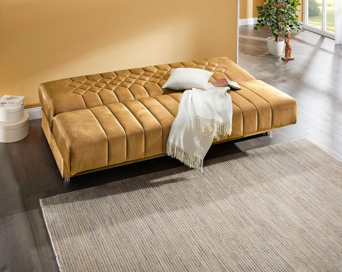 Klick-Klack-Schlafsofa mit Bettkasten 