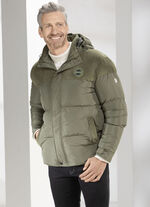 Steppjacke mit Cordbesatz 