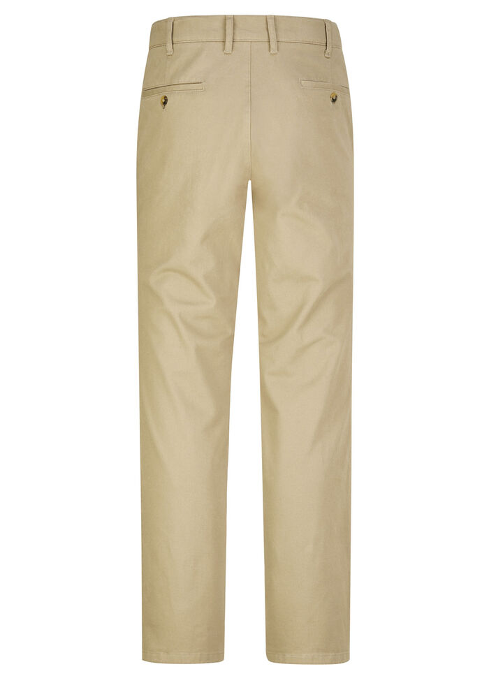 Hose von "Francesco Botti" mit Komfortbund in 3 Farben BEIGE