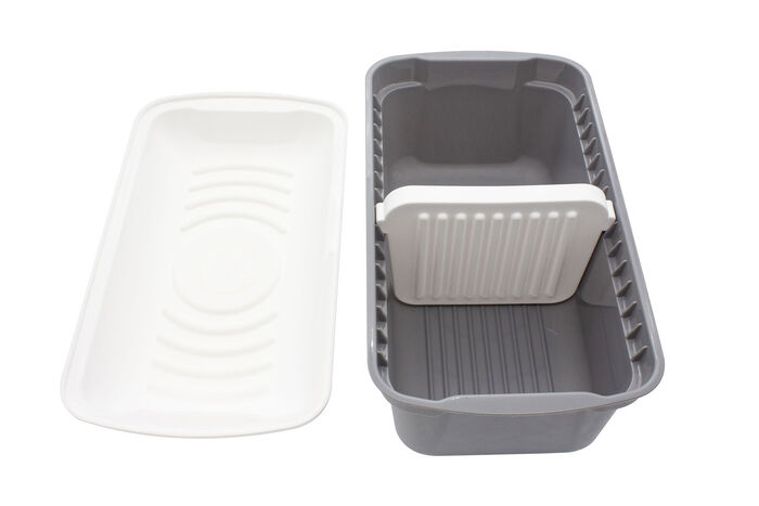 Brotbox „Bread Magic“  WEISS-GRAU