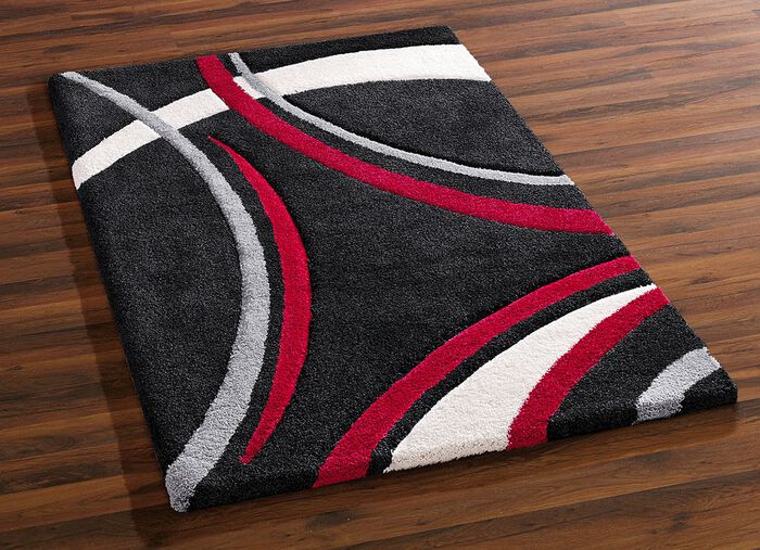 Brücken und Teppiche in angenehmer, hochwertiger Qualität ANTHRAZIT