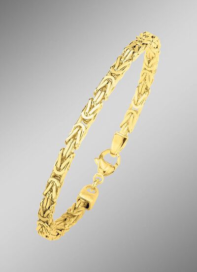 K&ouml;nigsketten-Armband mit Karabinerverschluss 