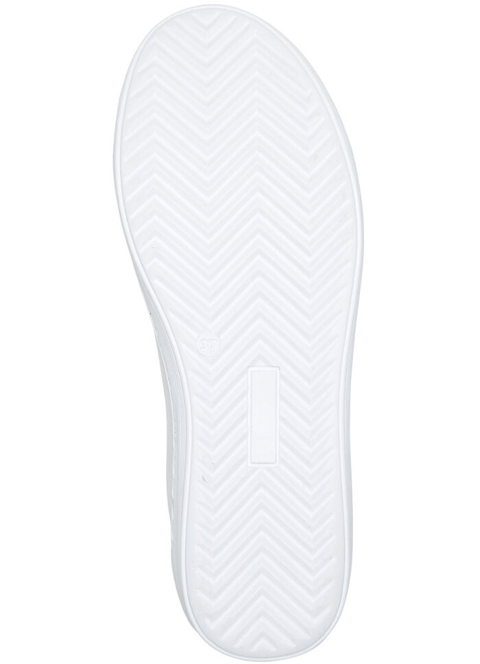 Andrea Conti Sneaker mit bunten Gummib&auml;ndern WEISS