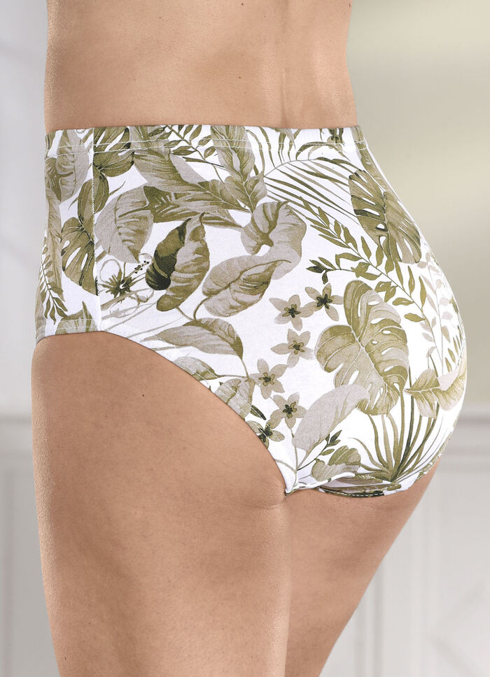 Viererpack Slips mit Gummizug im Bund 