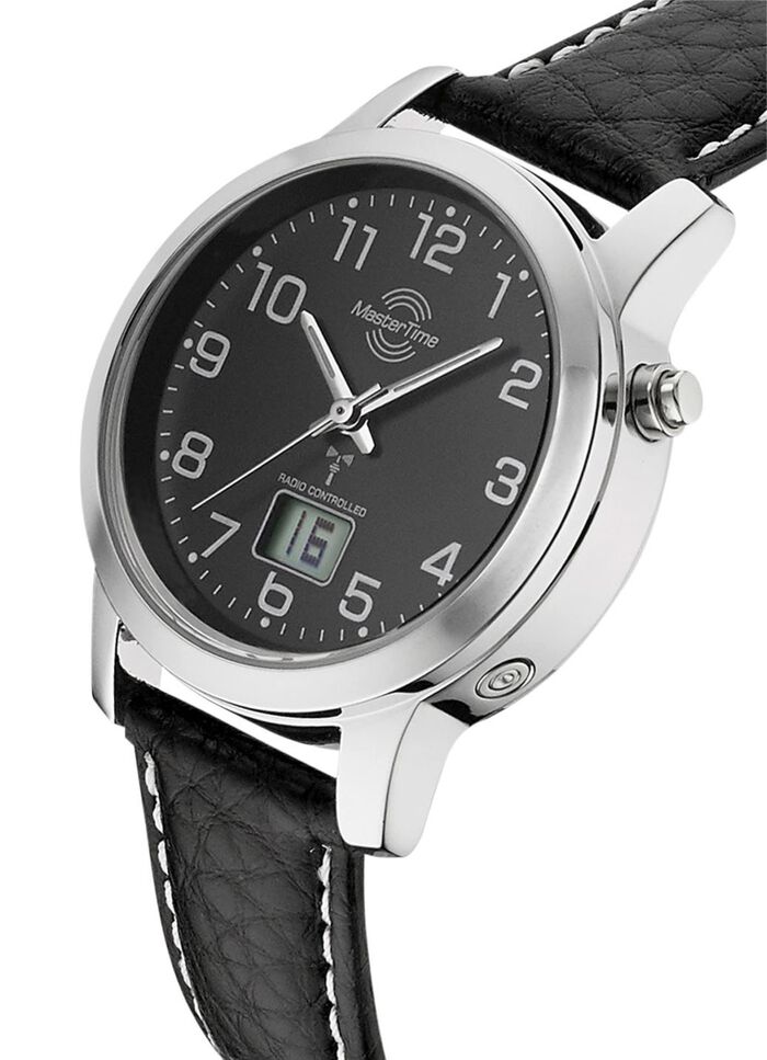 Modische, sportliche Damen-Lederarmbanduhr 