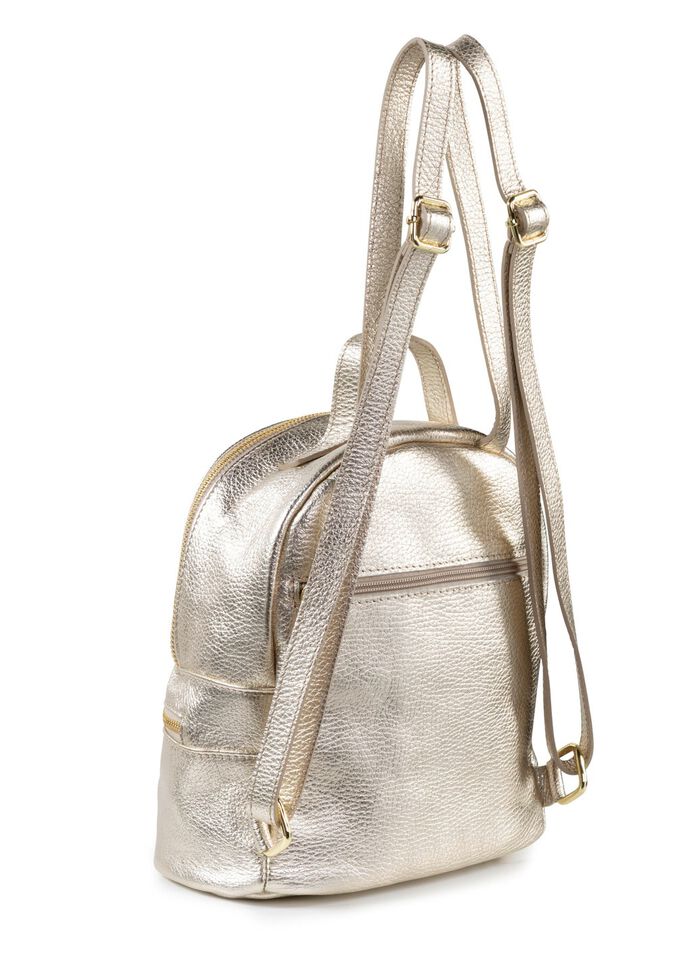 Laurina Rucksack aus genarbtem Kalb-Nappaleder 