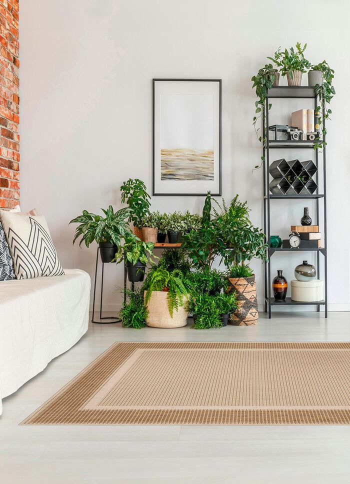 Br&uuml;cken und Teppich f&uuml;r drinnen und drau&szlig;en 