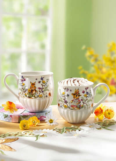 Henkelbecher aus Porzellan von Villeroy & Boch 