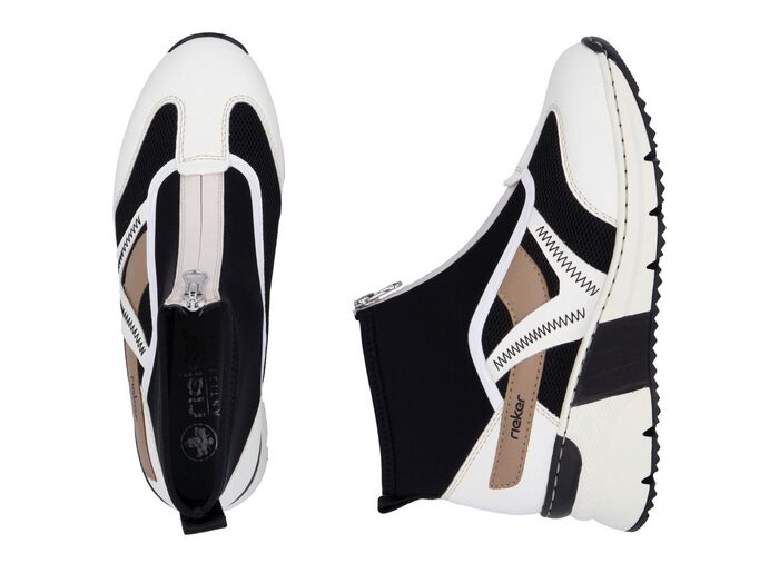 Rieker, stylische Damen-Boots, Weite G, mit herausnehmbarem Fu&szlig;bett 