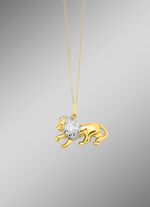 L&ouml;wen-Anh&auml;nger in Bicolor 