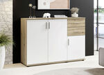 Moderne, kombistarke Sideboards EICHE-WEISS