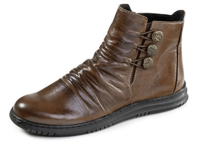 Gemini, modische Damen-Boots, Winterschuhe, Weite G, mite herausnehmbarem Fußbett 