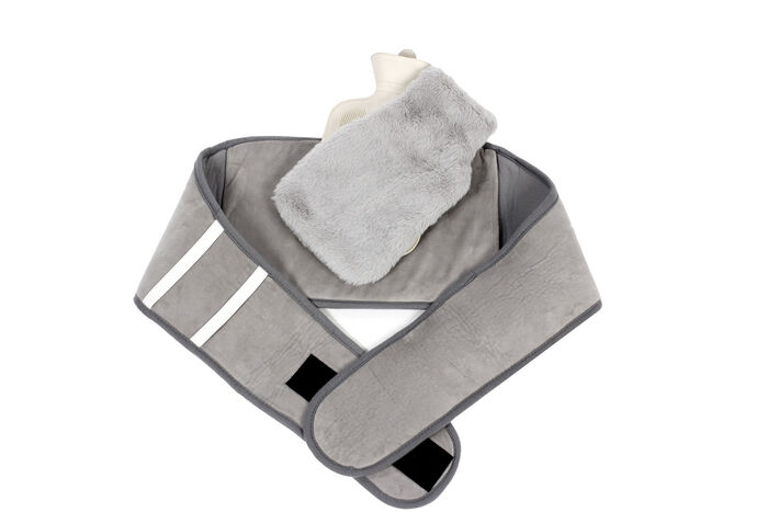 Vital Comfort W&auml;rmflaschen-G&uuml;rtel GRAU