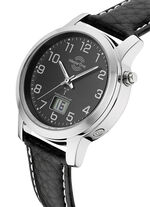 Modische, sportliche Damen-Lederarmbanduhr 