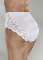 Laurina Dreierpack Slips mit Elastikspitze 