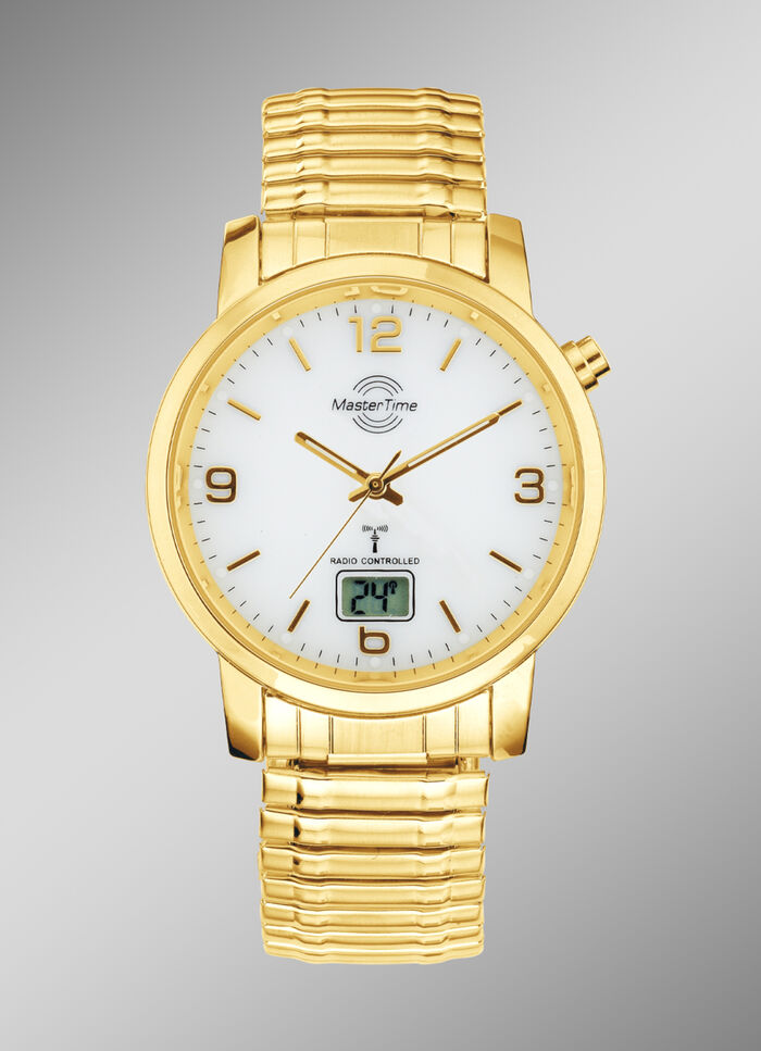 Tolle Funk-Herrenuhr der Marke Master Time 