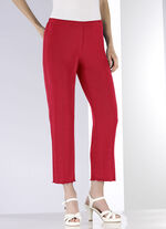 Weich flie&szlig;ende, 7/8-lange Hose ROT