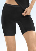 Con-ta Zweierpack Schlüpfer mit Schurwolle SCHWARZ