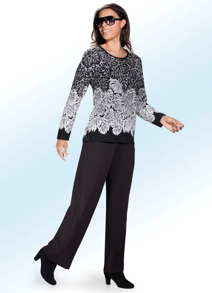 Pullover aus weichem Material 