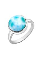 Damenring mit Larimar 