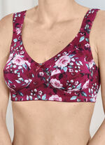 BH mit farbharmonischem Floraldessin 