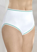 Siebenerpack Slips mit Kontrastabschlüssen 