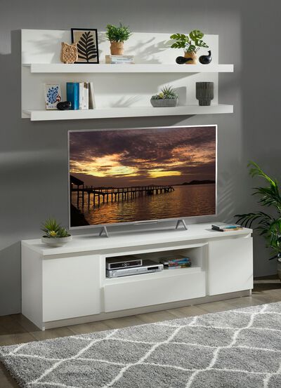 TV-Longboard mit Wandboard 