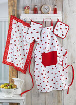 Küchenprogramm mit Marienkäfer- und Fliegenpilz-Motiven 