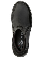 GINO GALANTE, klassische Herren-Boots, mit herausnehmbarem Fußbett SCHWARZ
