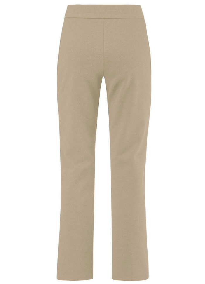 Knöchellange Hose in Schlupfform SAND