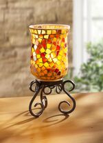 Dekorativer Kerzenhalter Mosaik 