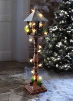 Metall-Laterne mit Timerfunktion 